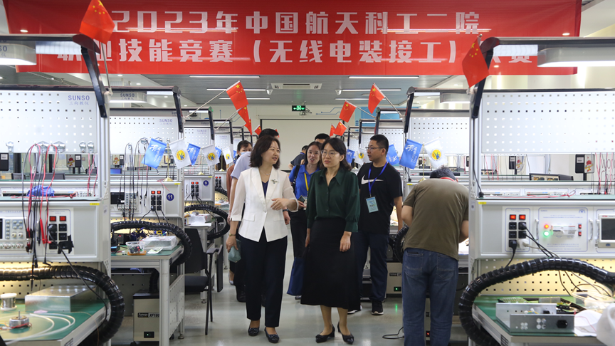 2023年中国航天科工集团二院职业技能竞赛
无线电装接工决赛在我院顺利举办